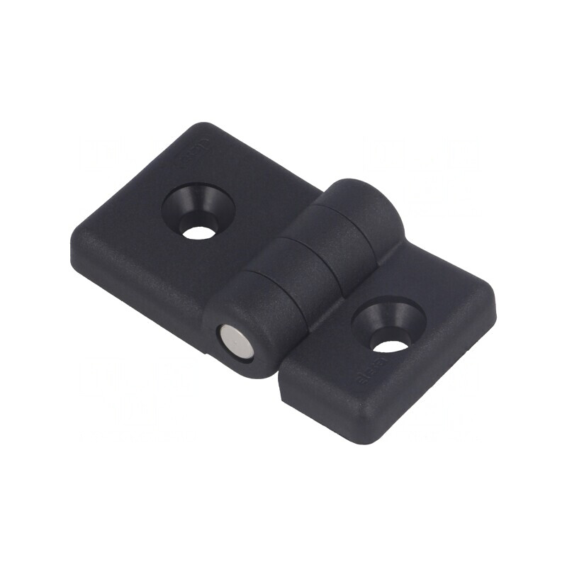 Balama tehnopolimer neagră 30mm pentru profile | Electronic-mag.ro | Componente Electronice
