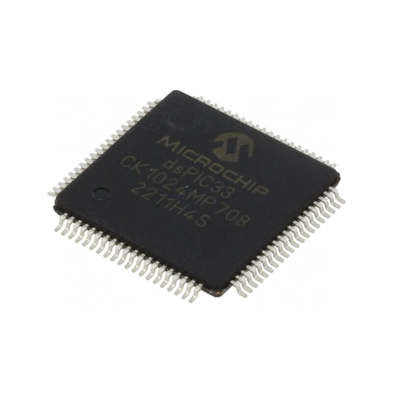Microcontroler dsPIC 1024kB 128kB RAM TQFP80 3-3.6V | Electronic-mag.ro | Componente Electronice