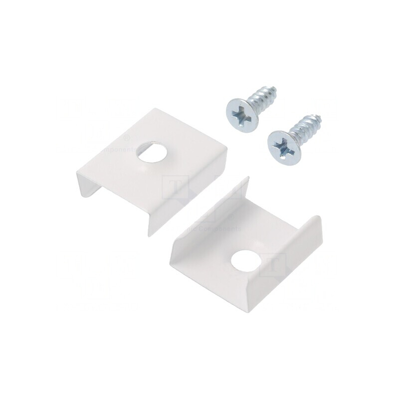 Suport flexibil Z alb 20 buc oțel inoxidabil | Electronic-mag.ro | Componente Electronice