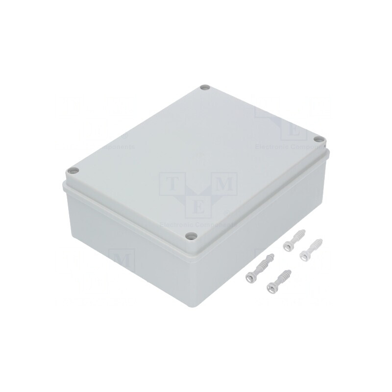 Carcasă Universală ABS Polistiren Gri 190x240x90mm | Electronic-mag.ro | Componente Electronice