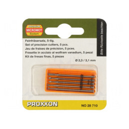 Set freze oțel vanadiu tungsten 5 buc. | Electronic-mag.ro | Componente Electronice