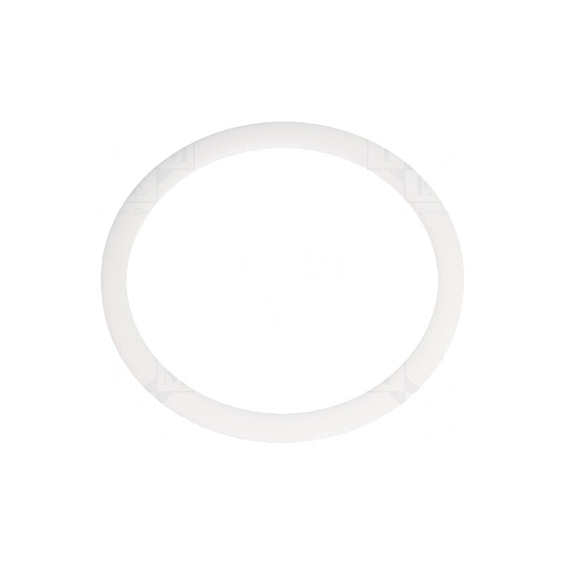 Garnitură PTFE 3mm x 63,2mm x 73,9mm Albă | Electronic-mag.ro | Componente Electronice
