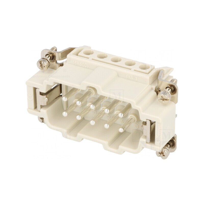 Conector HDC Inserturi Contact Tată 10 PIN 16A | Electronic-mag.ro | Componente Electronice