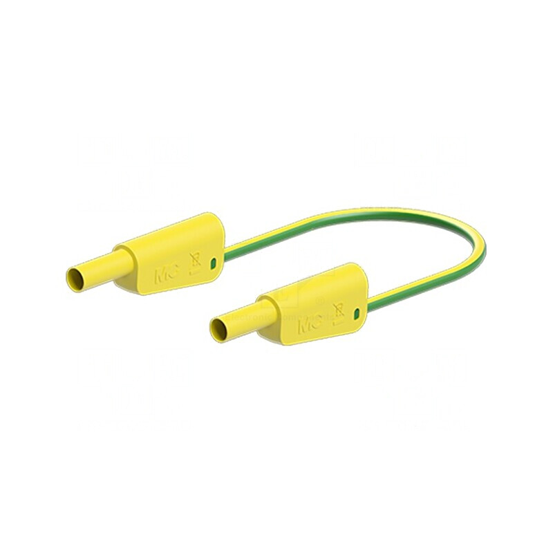 Cablu măsurare 19A mufă banană 4 mm 1mm2 | Electronic-mag.ro | Componente Electronice