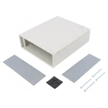 Carcasă ABS Gri Deschis 156x180x52mm | Electronic-mag.ro | Componente Electronice