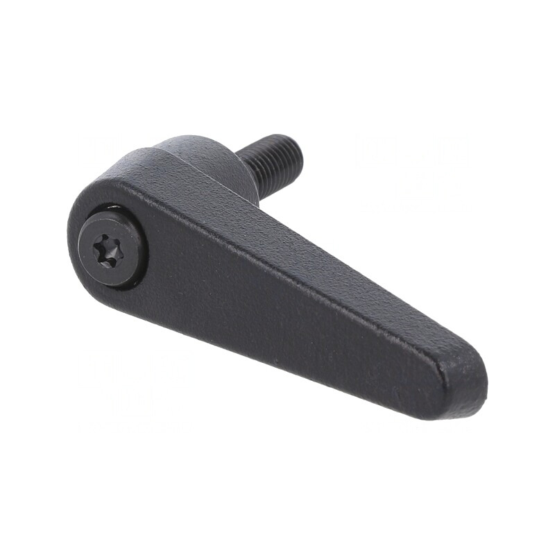 Manetă Franceză Neagră 16mm x 45mm | Electronic-mag.ro | Componente Electronice
