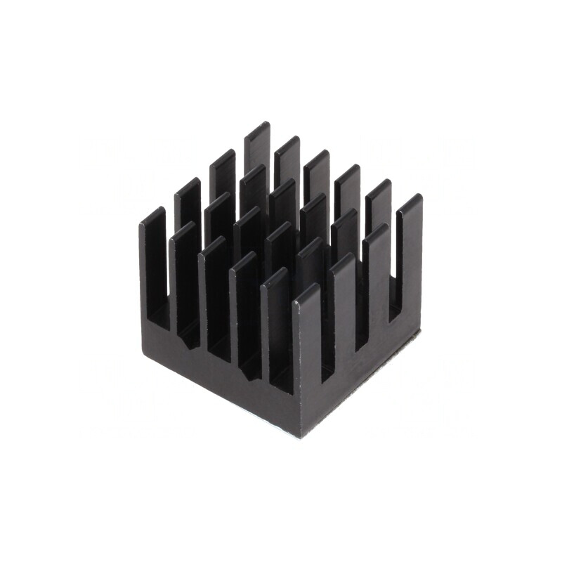 Radiator extrudat cu aripioare BGA negru 17x17mm | Electronic-mag.ro | Componente Electronice Radiator extrudat cu aripioare BGA negru 17x17mm | Electronic-mag.ro | Componente Electronice
