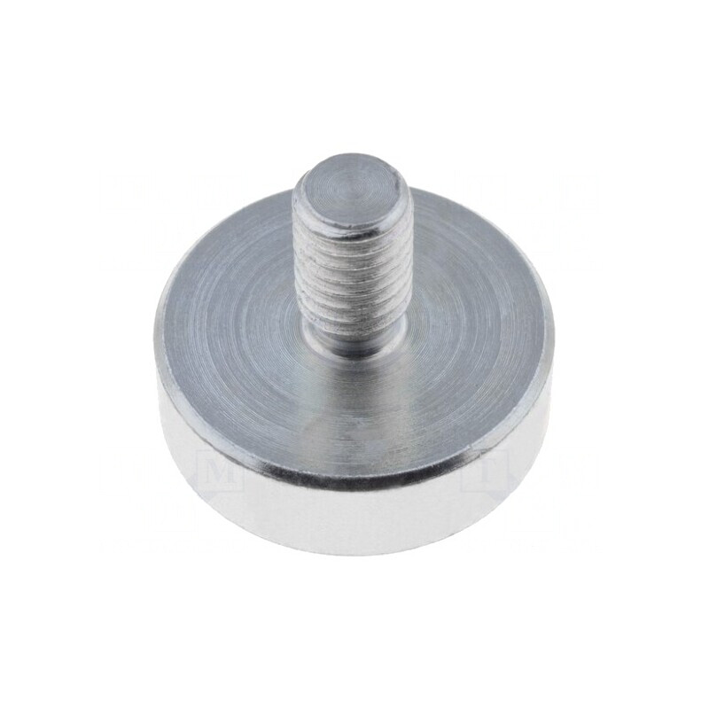 Magnet Neodim 6mm 140N Ø 20mm Oțel | Electronic-mag.ro | Componente Electronice
