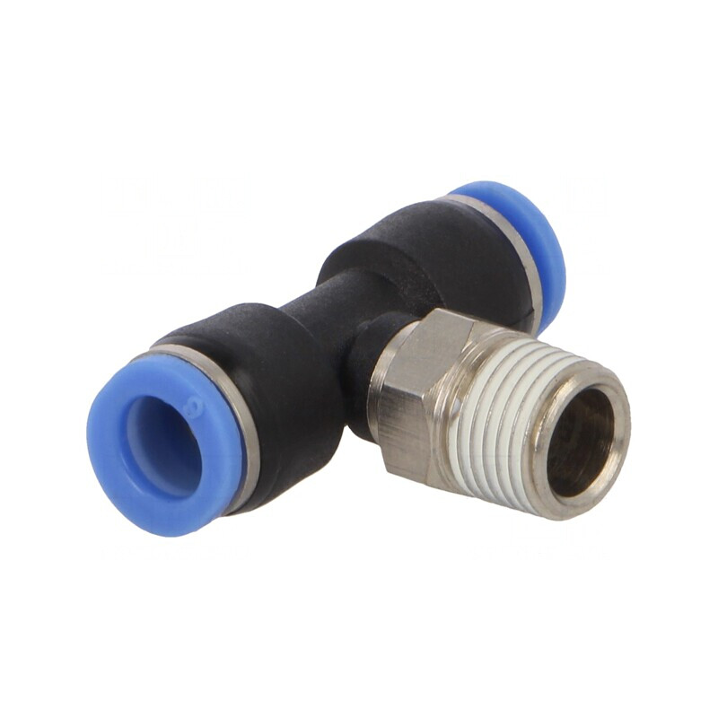 Racord push-in T cu ramificație R 1/8 10bar | Electronic-mag.ro | Componente Electronice
