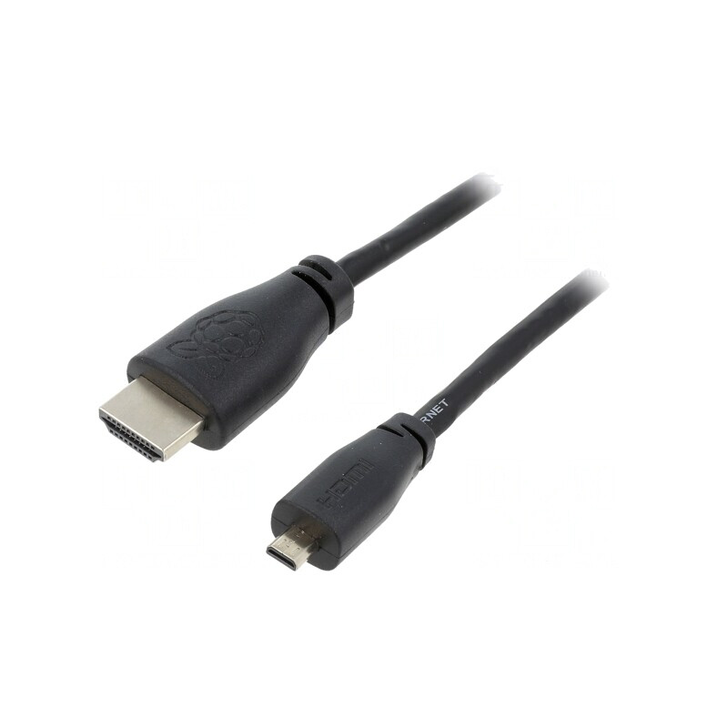 Cablu HDMI 2.0 Micro HDMI 1m Negru | Electronic-mag.ro | Componente Electronice