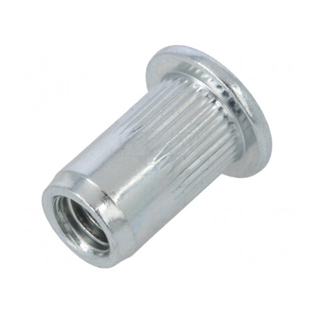 Piuliță nit M6 oțel 9mm 17mm 20buc | Electronic-mag.ro | Componente Electronice