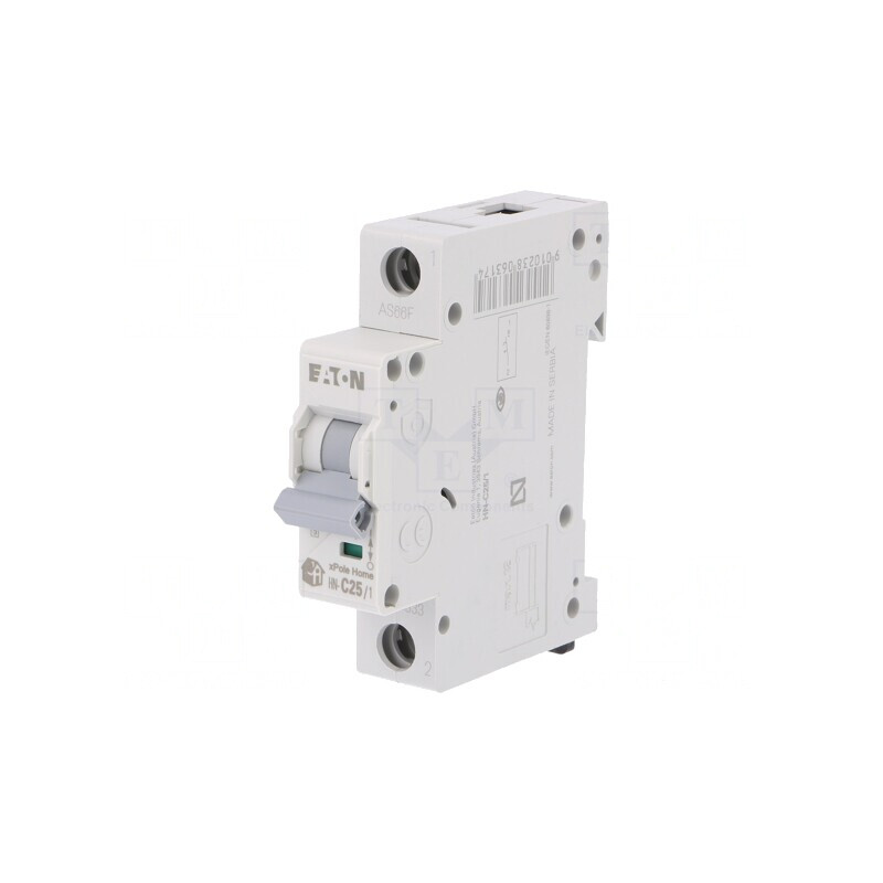 Întrerupător de Supracurent 25A 1P 6kA 230/400V | Electronic-mag.ro | Componente Electronice