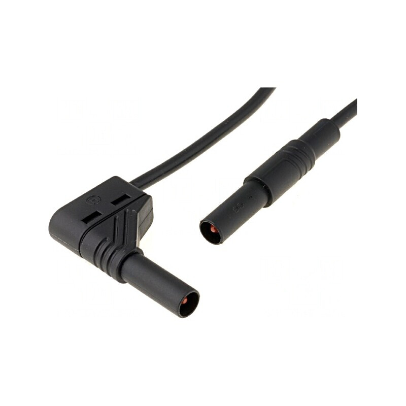 Cablu de Măsurare 32A 1kV 1m Negru | Electronic-mag.ro | Componente Electronice