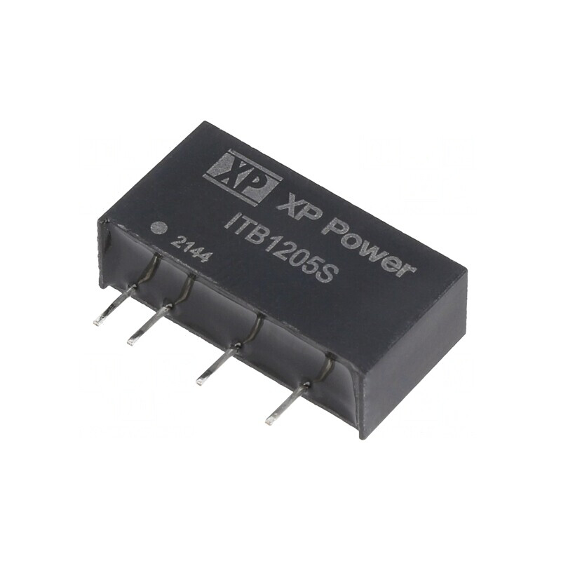 Convertor DC/DC 1W 12V la 5V 200mA SIP 50kHz | Electronic-mag.ro | Componente Electronice