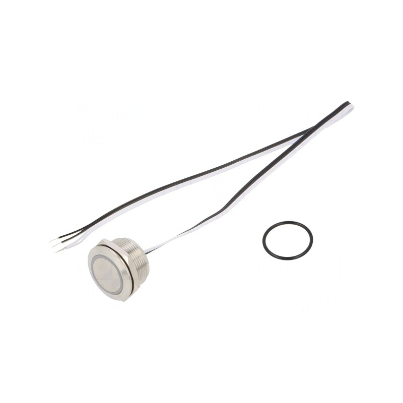 Comutator Anti-Vandalism Alb IP65 50mA 24VDC | Electronic-mag.ro | Componente Electronice