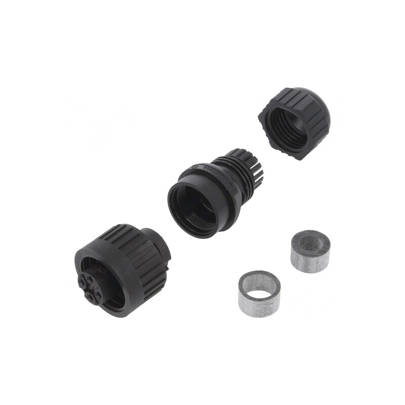 Conector Circular Mamă IP67 pe Cablu Drept | Electronic-mag.ro | Componente Electronice