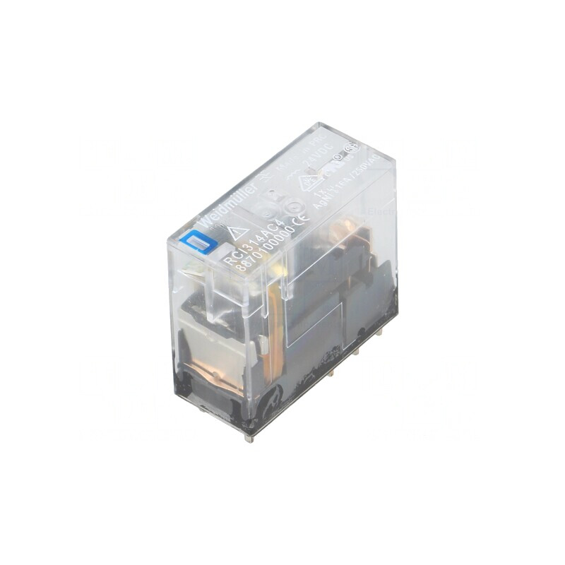 Releu Electromagnetic SPDT 24VDC 16A | Electronic-mag.ro | Componente Electronice