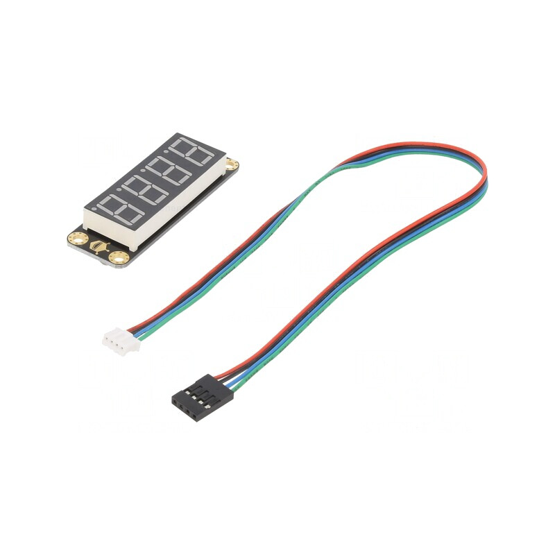 LED Afișaj 4 Cifre Roșu 67x22mm 5VDC I2C Gravity | Electronic-mag.ro | Componente Electronice LED Afișaj 4 Cifre Roșu 67x22mm 5VDC I2C Gravity | Electronic-mag.ro | Componente Electronice