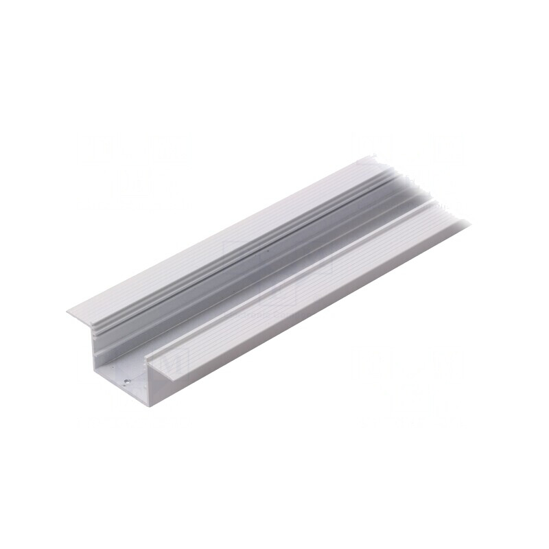 Profil Aluminiu Încastrat LED Alb 1m VARIO30-05 | Electronic-mag.ro | Componente Electronice