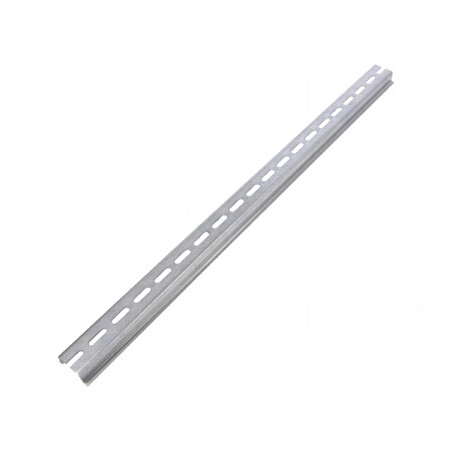 Şină DIN oţel zincat 35mm x 487mm | Electronic-mag.ro | Componente Electronice