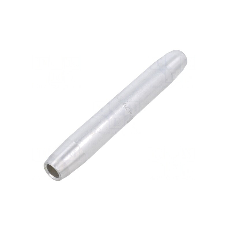 Conector Aluminiu 70mm2 Neizolat pentru Cablu | Electronic-mag.ro | Componente Electronice