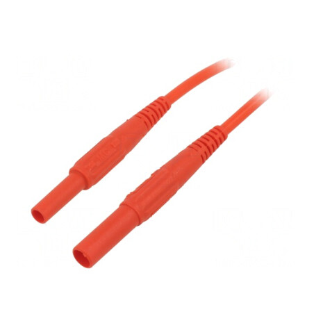 Cablu de măsurare 32A cu mufă banană 4mm, 1m lungime | Electronic-mag.ro | Componente Electronice