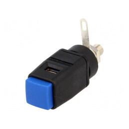 Clema de laborator albastră cu înșurubare 16A | Electronic-mag.ro | Componente Electronice