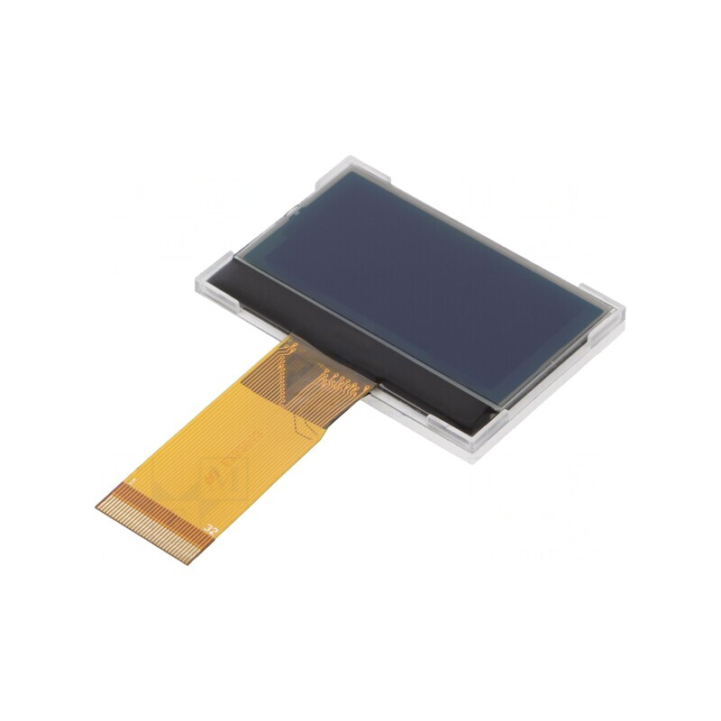 Afișaj LCD Grafic 128x64 LED 50x34mm | Electronic-mag.ro | Componente Electronice