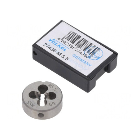 Filieră oțel rapid HSS M5,5 20mm 7mm 6g | Electronic-mag.ro | Componente Electronice