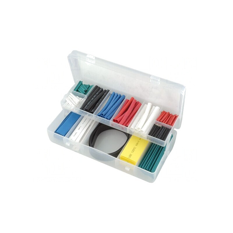 Set Manșoane Termocontractabile Poliolefină 171 Buc. | Electronic-mag.ro | Componente Electronice