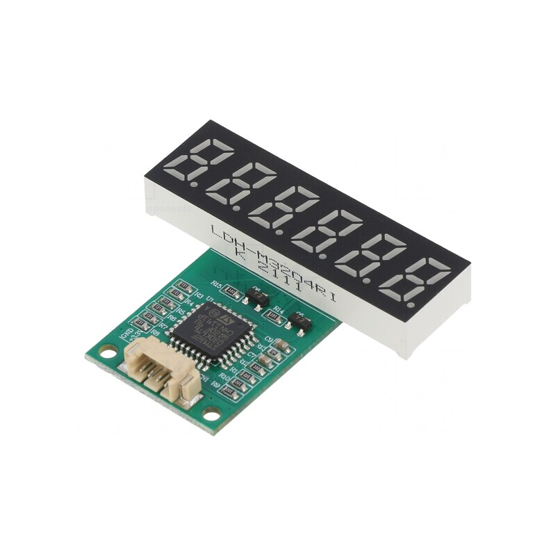 Afișaj LED 7 Segmente 8mm 6 Digiti Roșu | Electronic-mag.ro | Componente Electronice Afișaj LED 7 Segmente 8mm 6 Digiti Roșu | Electronic-mag.ro | Componente Electronice