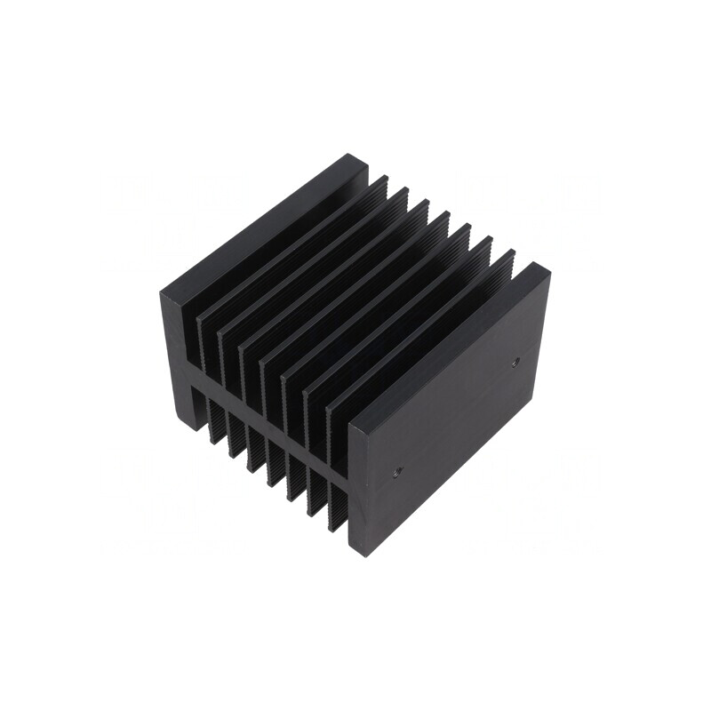 Radiator din Aluminiu Negru 70x50x69mm | Electronic-mag.ro | Componente Electronice