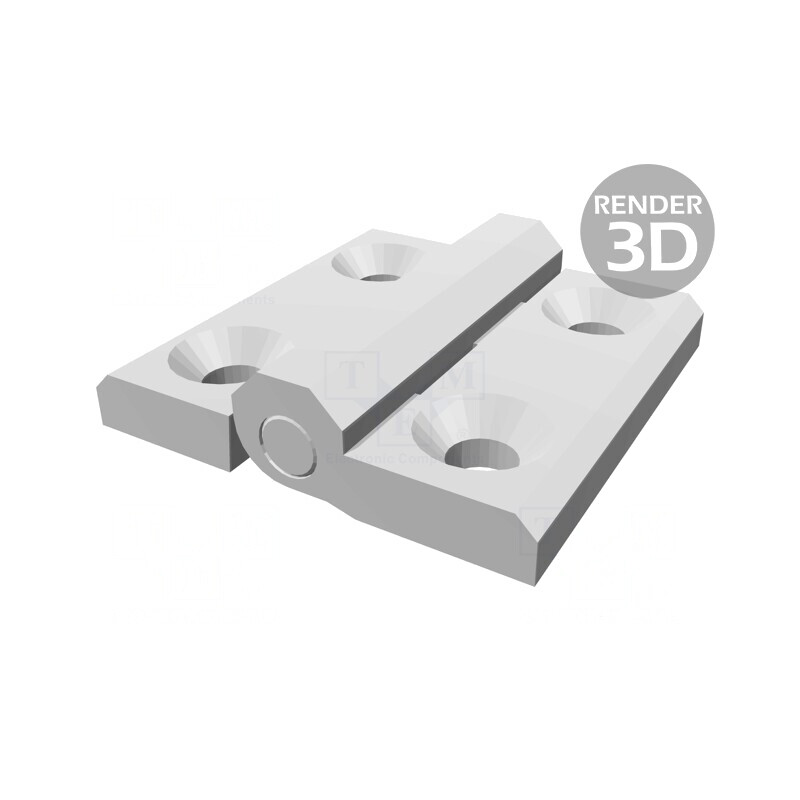 Balama Tehnopolimer PA Albă 60mm | Electronic-mag.ro | Componente Electronice