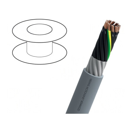 Cablu MOTIONLINE® ADVANCED 1mm2 Cu 600V neecranat | Electronic-mag.ro | Componente Electronice
