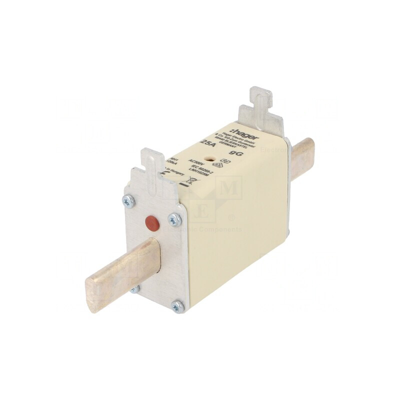 Siguranță Industrială gG 25A 500VAC NH1C | Electronic-mag.ro | Componente Electronice