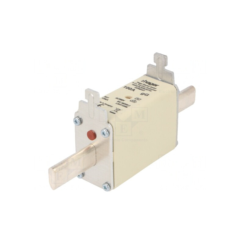 Siguranță Industrială gG 100A 500VAC NH1C | Electronic-mag.ro | Componente Electronice