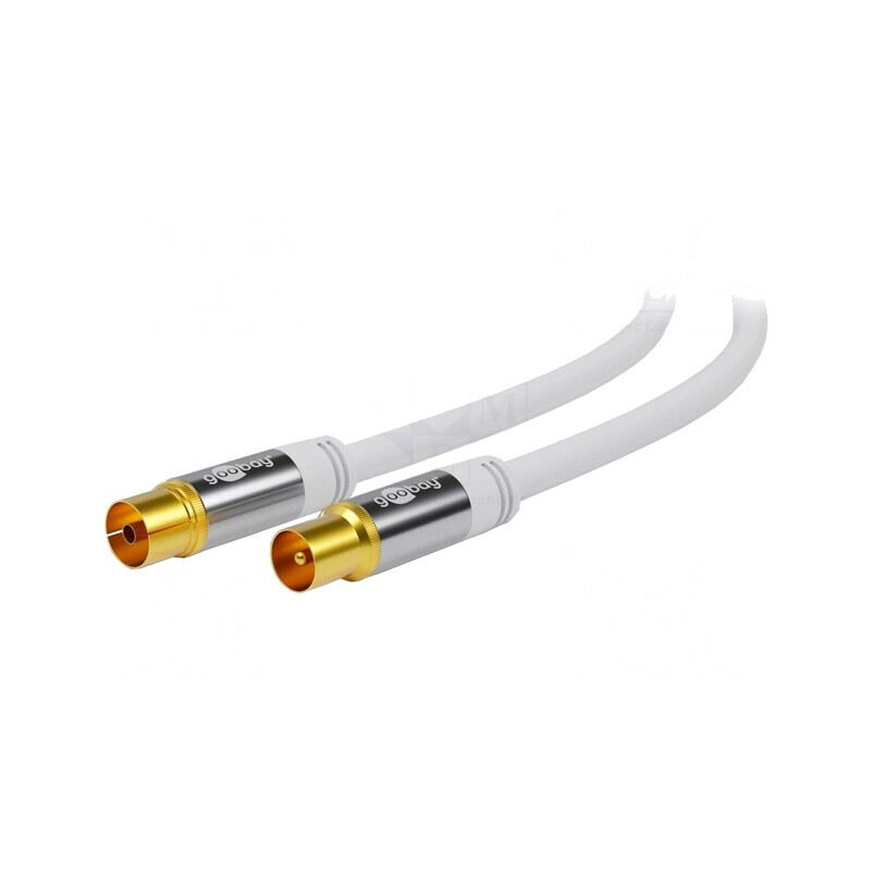 Cablu Coaxial 75Ω 1m 9.5mm PVC | Electronic-mag.ro | Componente Electronice