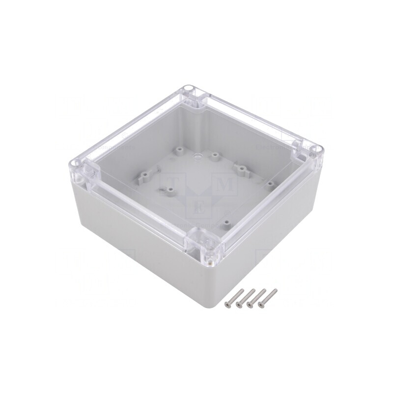 Carcasă Universală 135x135x60mm cu Bucşă din Alamă | Electronic-mag.ro | Componente Electronice
