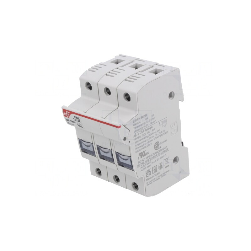 Clemă Siguranțe Cilindrice 10x38mm 32A | Electronic-mag.ro | Componente Electronice