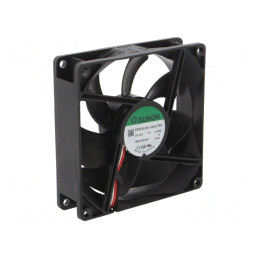 Ventilator axial DC 12V 92mm 34dBA | Electronic-mag.ro | Componente Electronice