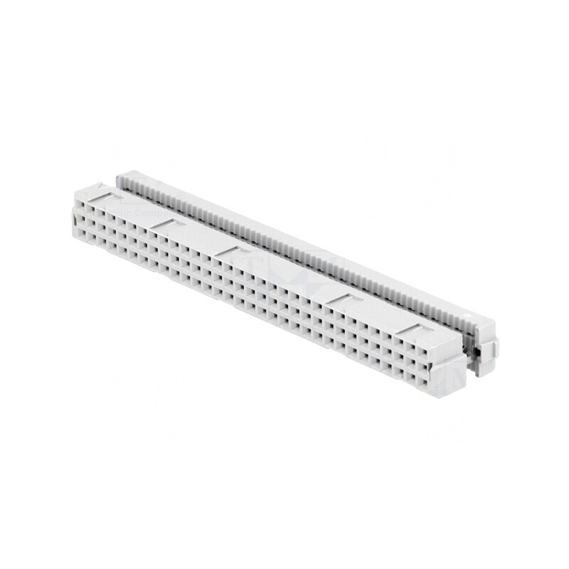 Mufă DIN 41612 tip C mamă 64PIN IDC aurit 1,5A | Electronic-mag.ro | Componente Electronice