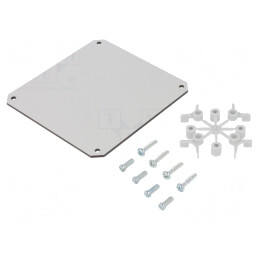 Placă de Montare Hârtie Tare 110x110x2,5mm | Electronic-mag.ro | Componente Electronice