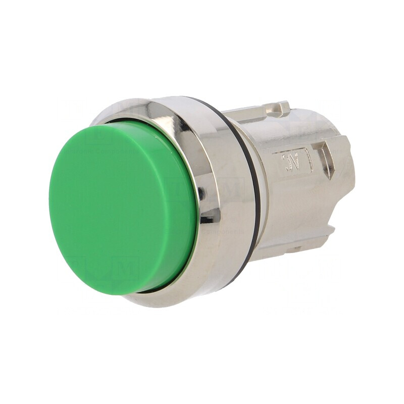 Comutator de Apăsare 22mm Verde | Electronic-mag.ro | Componente Electronice