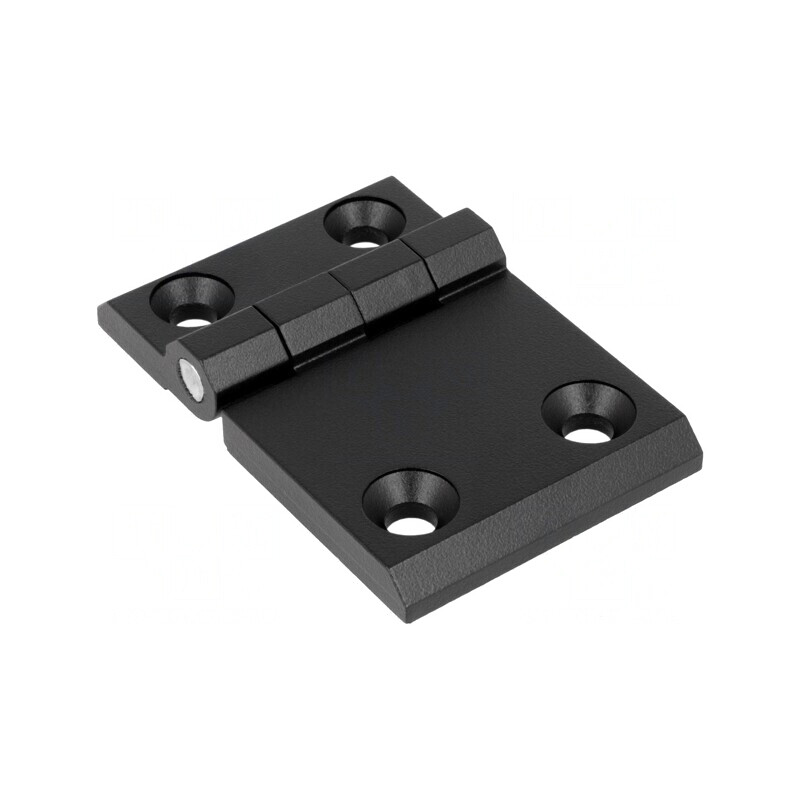 Balama Aluminiu și Zinc Neagră 90mm x 60mm | Electronic-mag.ro | Componente Electronice