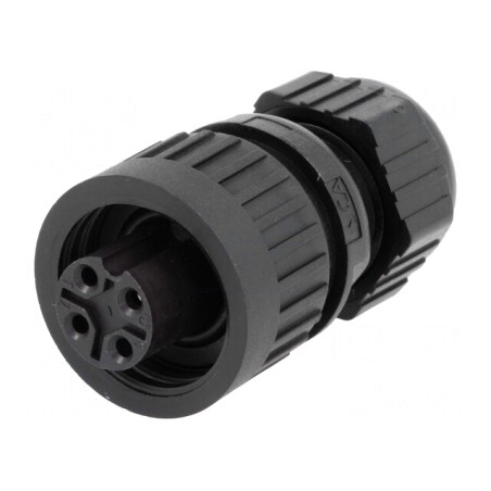 Conector Circular Mamă IP67 4 PIN PE Cablu | Electronic-mag.ro | Componente Electronice