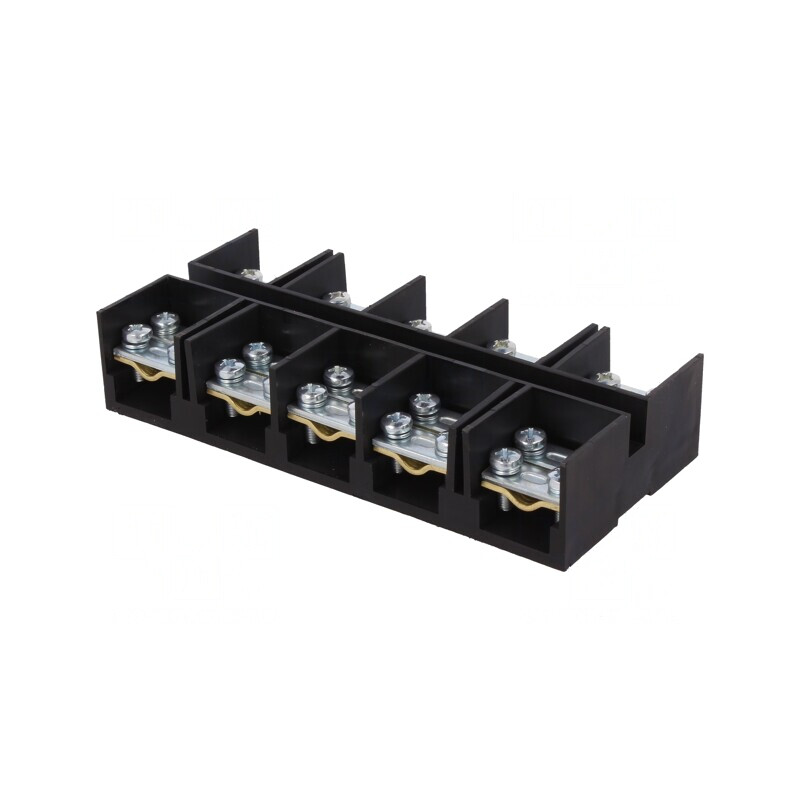 Regletă Conexiuni Terminal 35mm2 125A 5 Piste | Electronic-mag.ro | Componente Electronice
