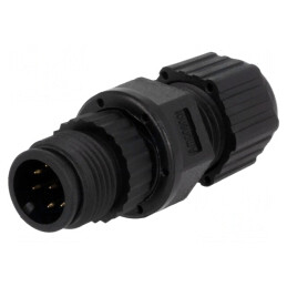 Mufă M12 8-Pin Tată DeviceNet/CANopen IP68 | Electronic-mag.ro | Componente Electronice