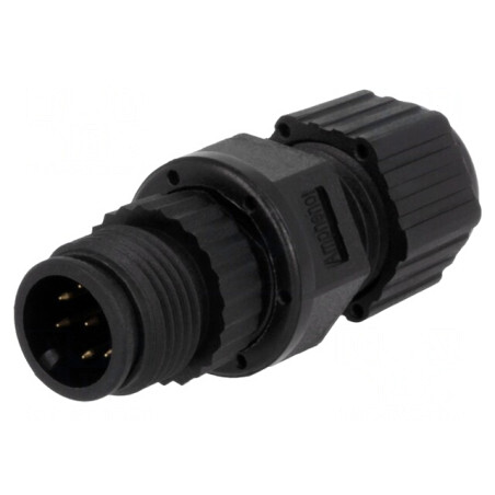 Mufă M12 8-Pin Tată DeviceNet/CANopen IP68 | Electronic-mag.ro | Componente Electronice