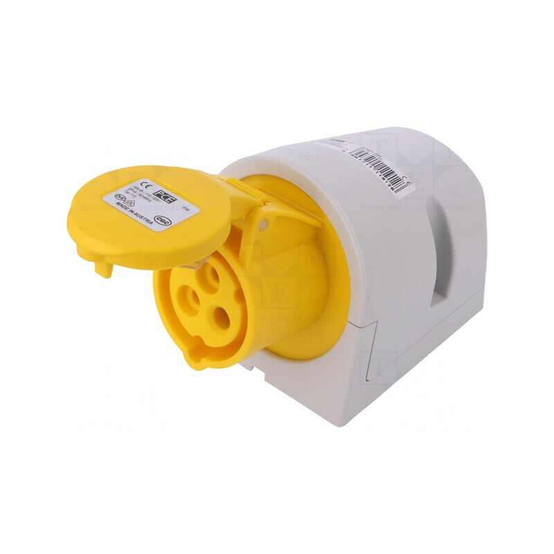 Conector Alimentare AC 16A 110V IP44 IEC 60309 | Electronic-mag.ro | Componente Electronice