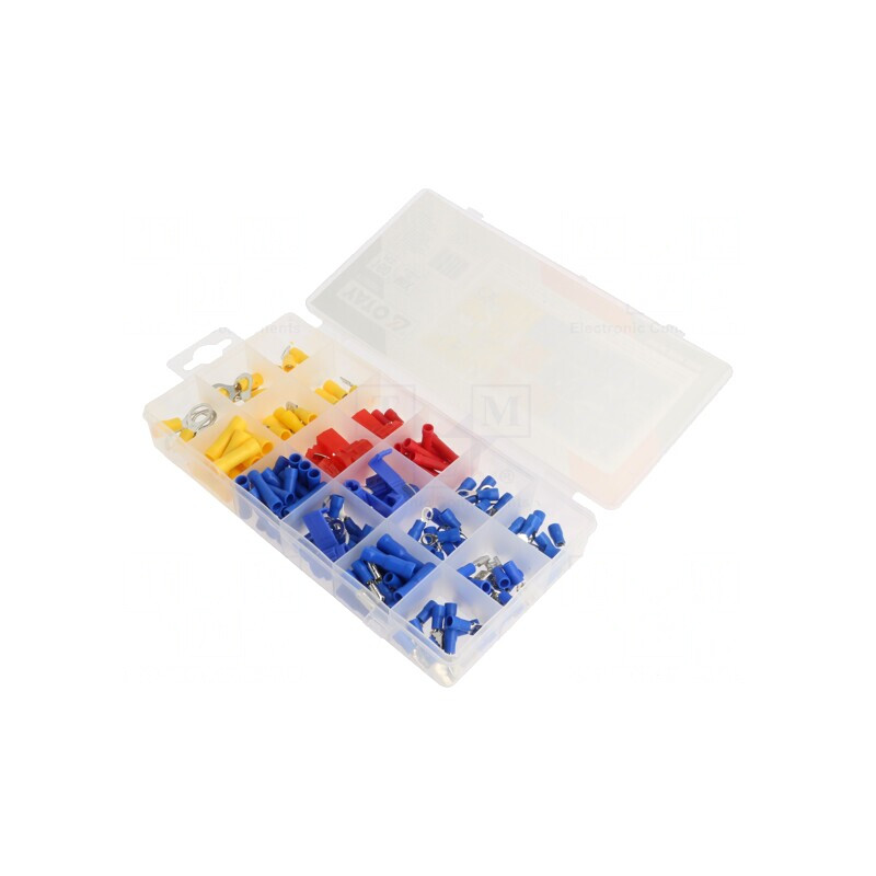 Set conectori crimpați izolați 160 buc. | Electronic-mag.ro | Componente Electronice Set conectori crimpați izolați 160 buc. | Electronic-mag.ro | Componente Electronice